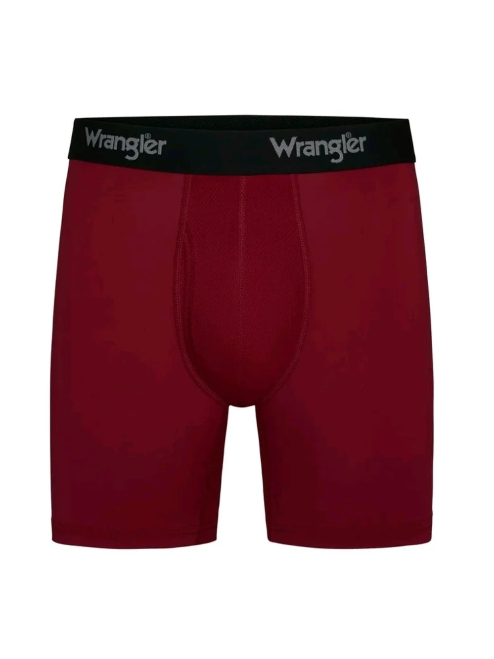 Wrangler 3-Pack Boxer Briefs - White, Red, Navy